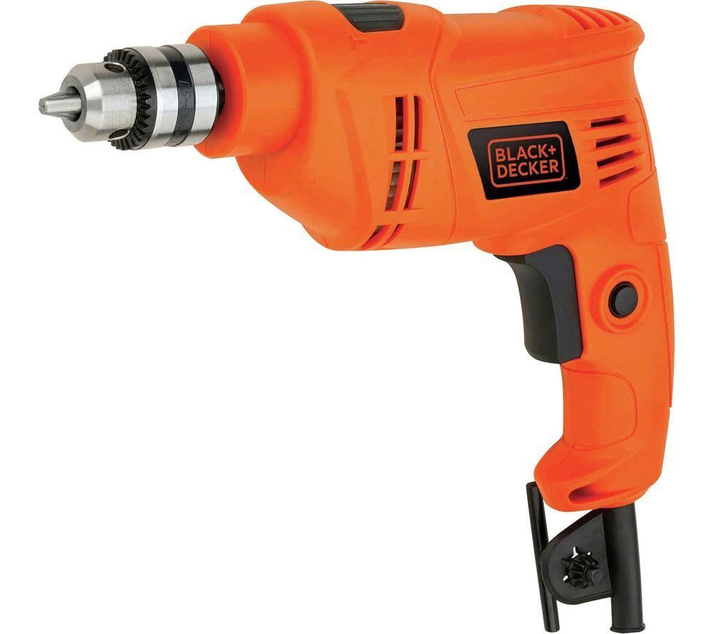 BLACK  DECKER BEH201-GB Corded Hammer Drill - Orange & Black