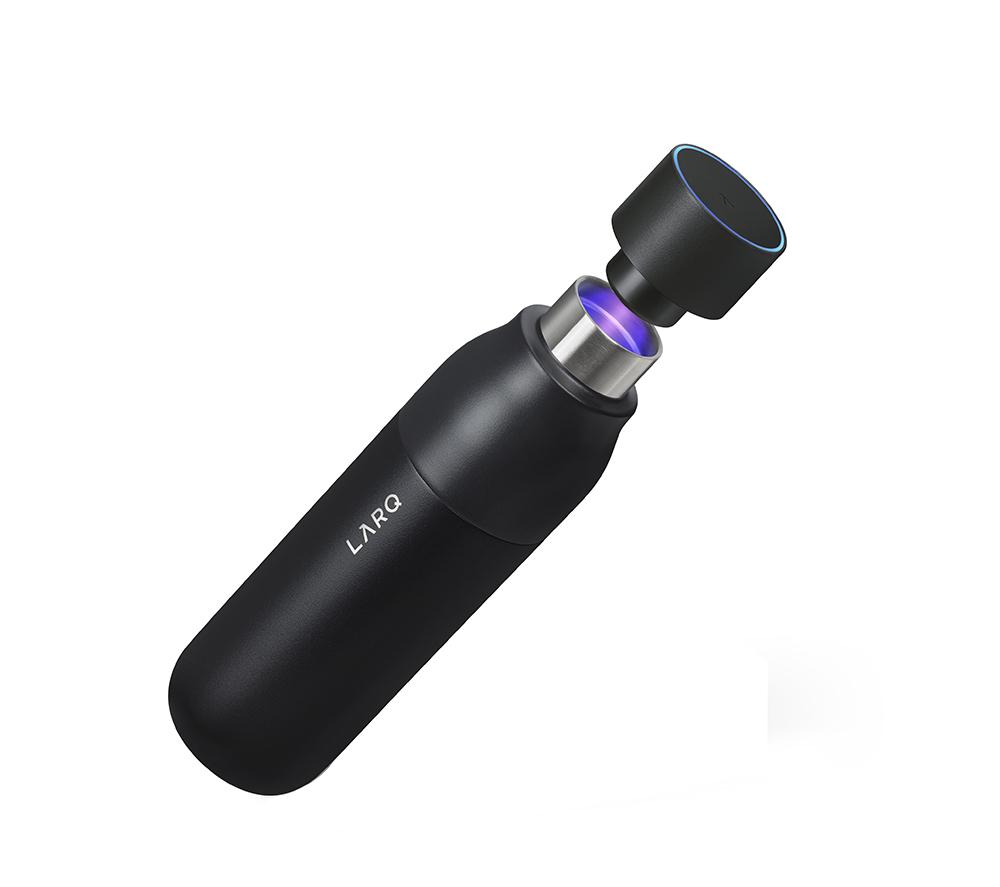 LARQ PureVis Smart Water Bottle - Obsidian Black, 500 ml