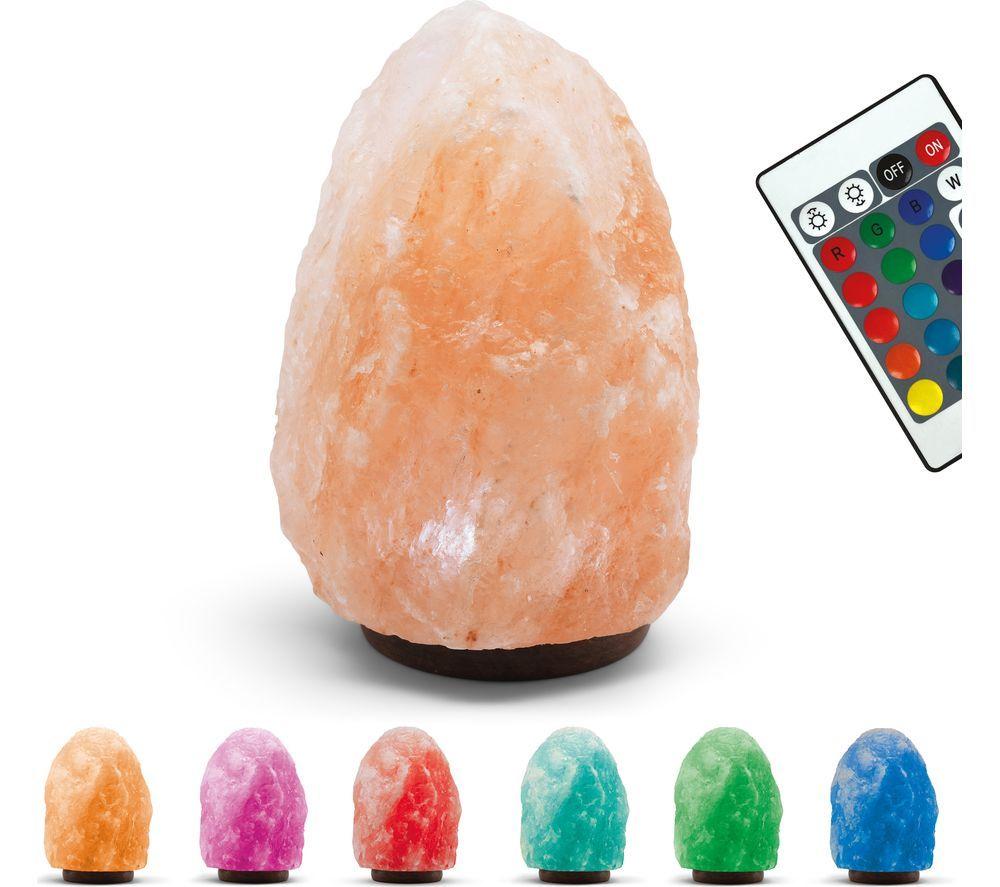 RED5 Colour Changing LED Himalayan Salt Lamp image number 3 of 4