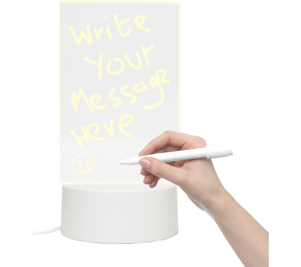 RED5 Light Up Memo Board - White image number 2 of 5