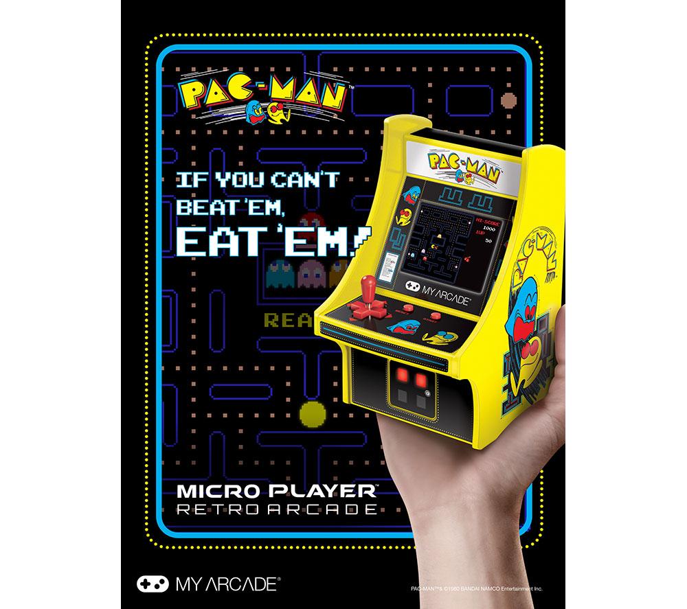 MY ARCADE Pac-Man Micro Player Pro Portable Video Game System image number 3 of 15