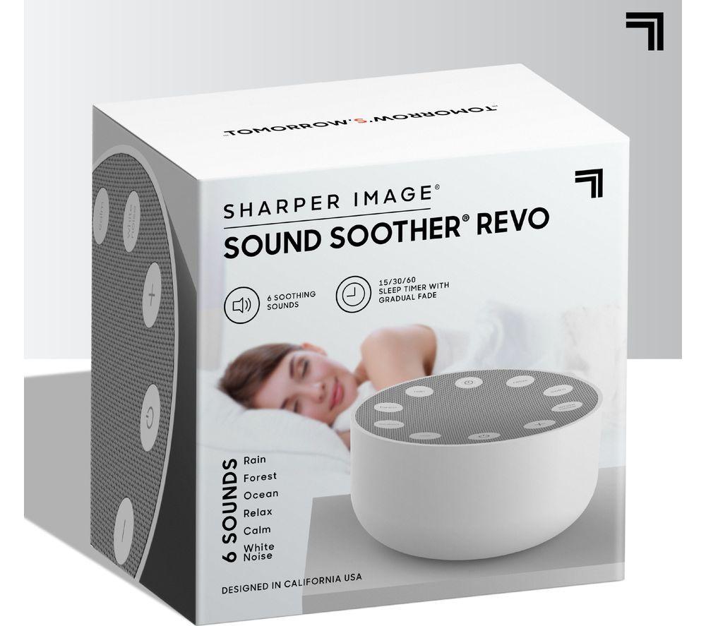 SHARPER IMAGE Sleep Therapy Sound Soother - White image number 2 of 9