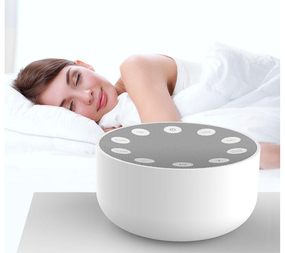 SHARPER IMAGE Sleep Therapy Sound Soother - White image number 3 of 9