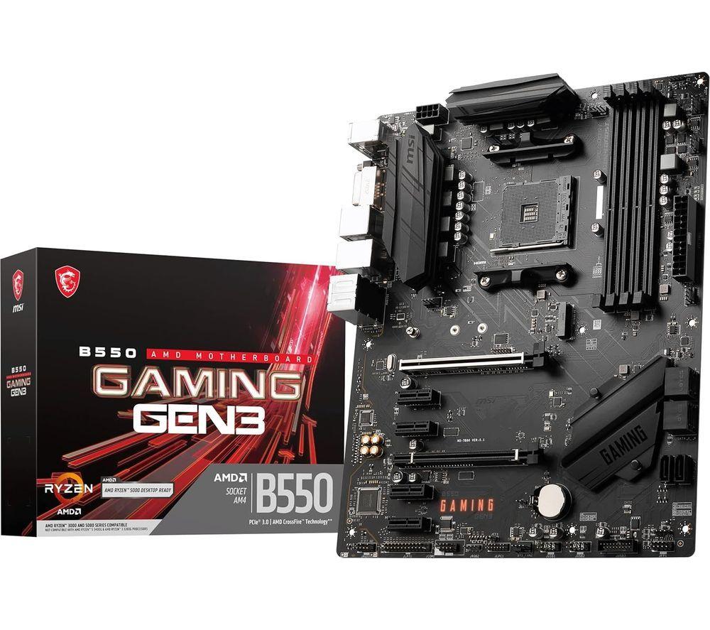 MSI B550 GAMING GEN3 AM4 Motherboard image number 5 of 5
