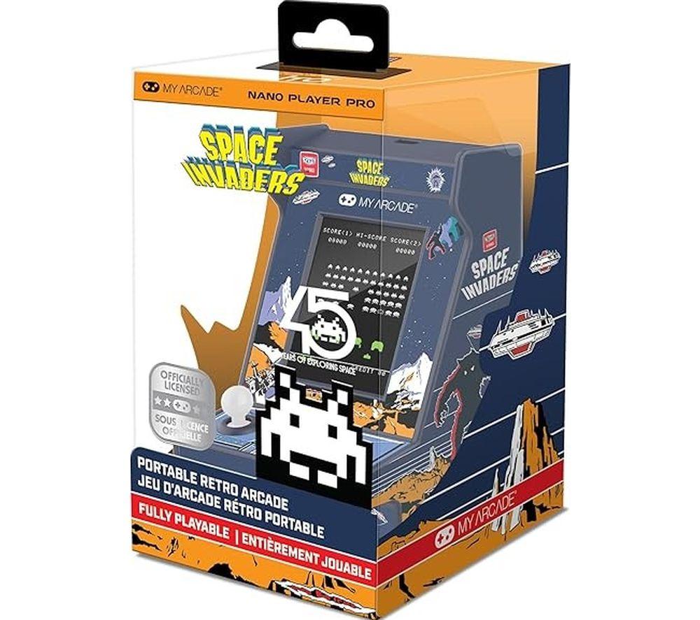 Buy MY ARCADE Space Invaders Micro Player Pro Portable Video Game