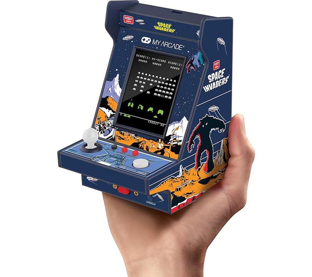MY ARCADE Space Invaders Micro Player Pro Portable Video Game System image number 4 of 11
