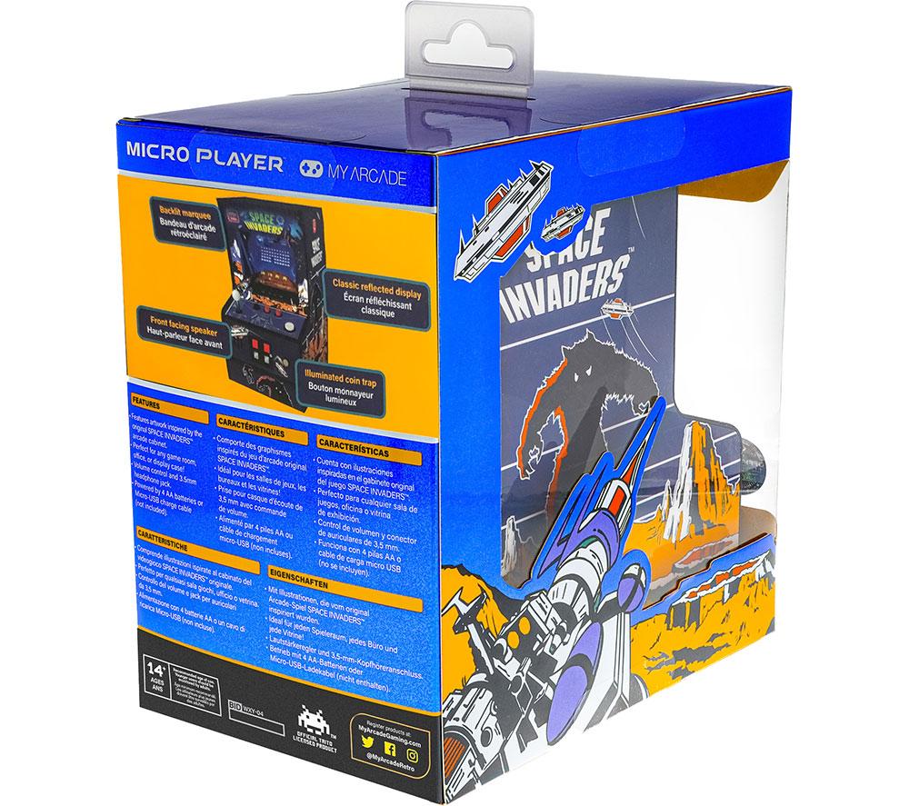 MY ARCADE Space Invaders Micro Player Pro Portable Video Game System image number 7 of 11