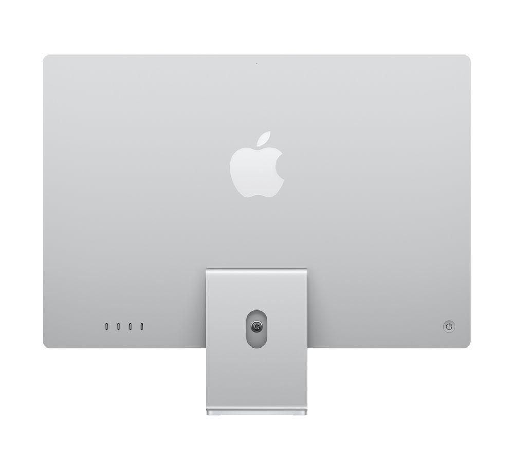APPLE iMac 4.5K 24" (2024) - M4, 256 GB SSD, Nano‑texture glass, Silver image number 2 of 9