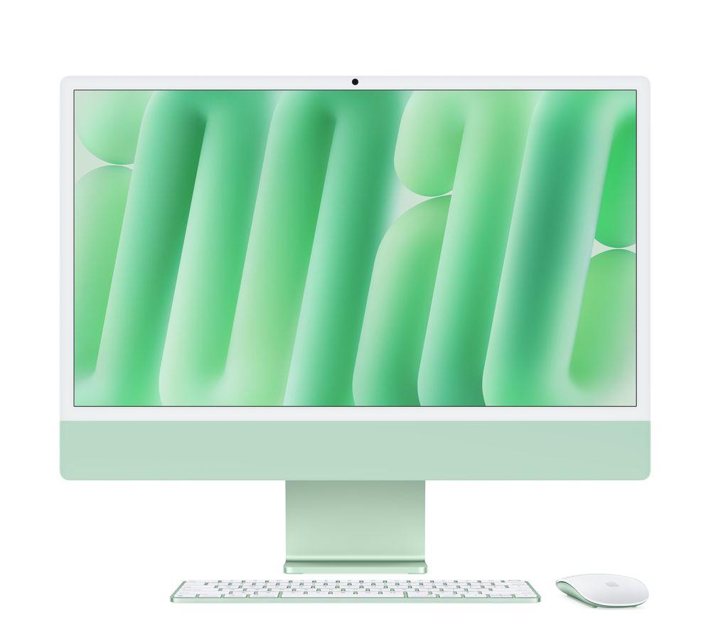 APPLE iMac 4.5K 24" (2024) - M4, 512 GB SSD, Green