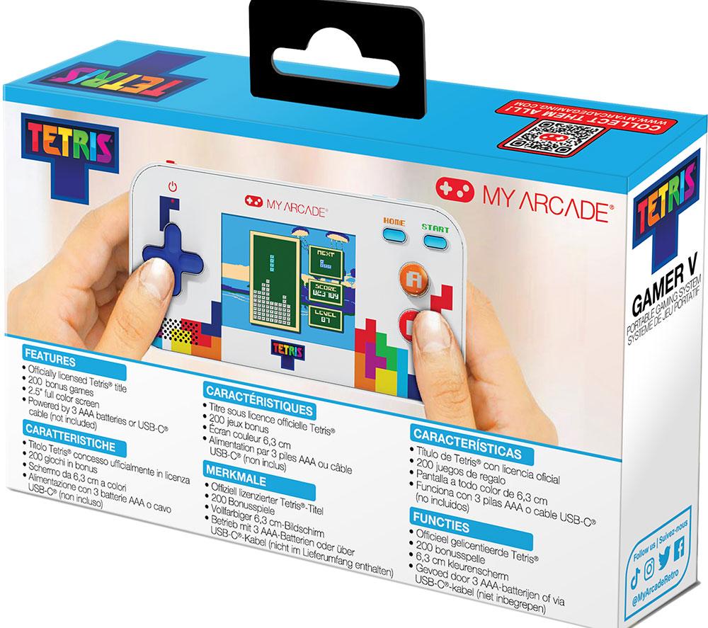 MY ARCADE Tetris Gamer V Portable Video Game System image number 12 of 18