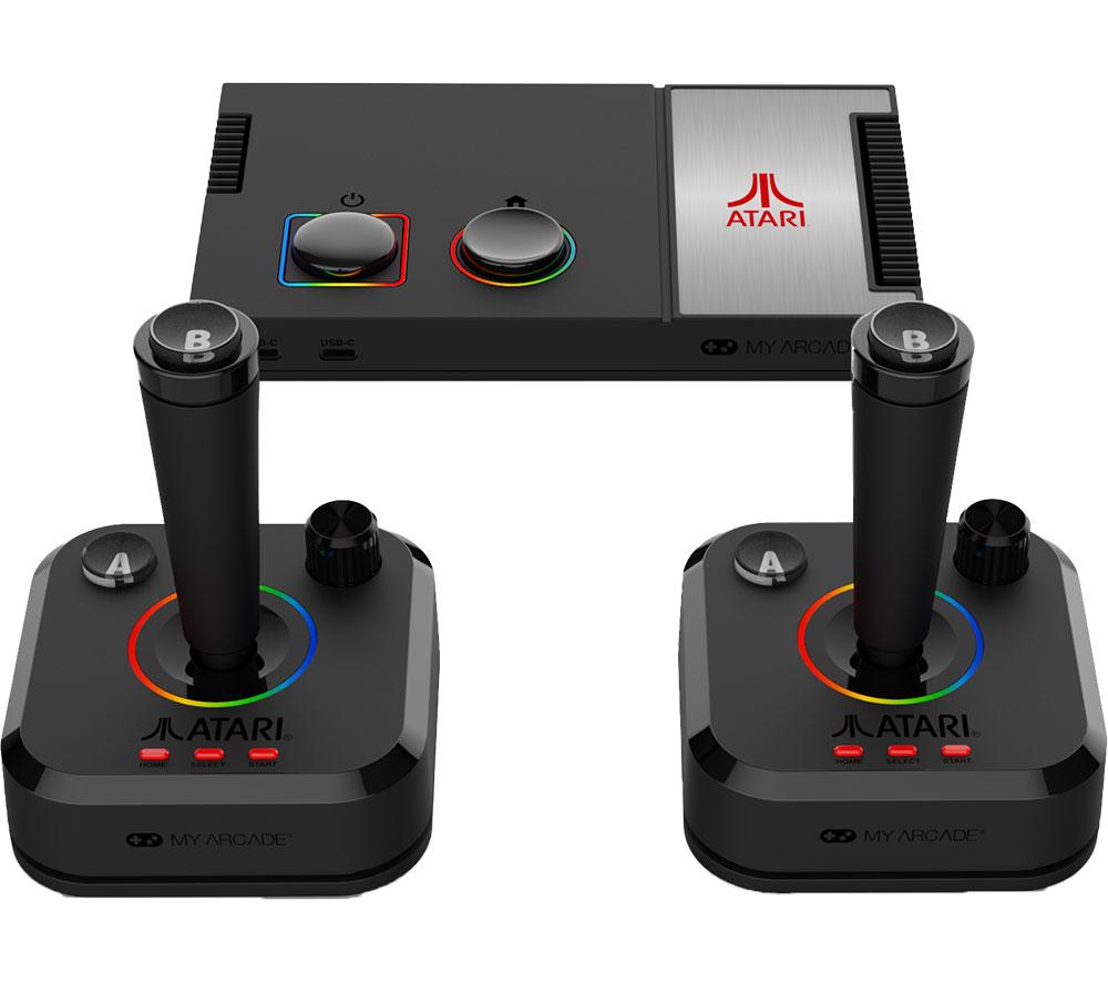 MY ARCADE Atari Retro Gamestation Pro with 2 Joysticks image number 8 of 28