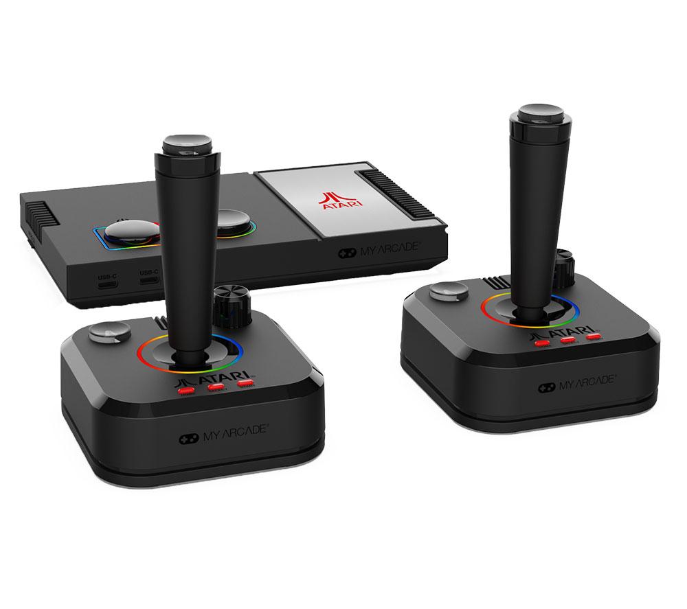 MY ARCADE Atari Retro Gamestation Pro with 2 Joysticks image number 9 of 28