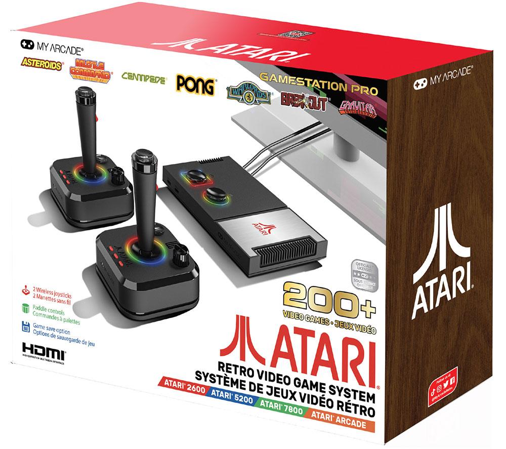 MY ARCADE Atari Retro Gamestation Pro with 2 Joysticks image number 18 of 28
