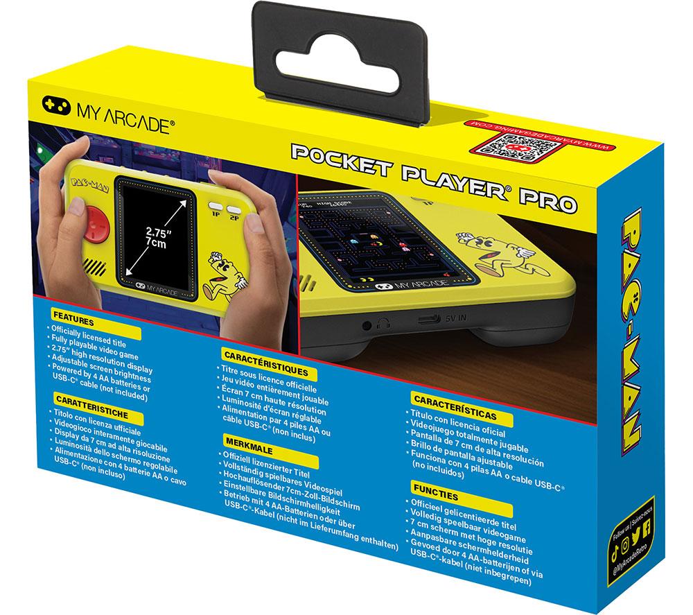MY ARCADE Pac-Man Pocket Player Pro Portable Video Game System image number 10 of 18