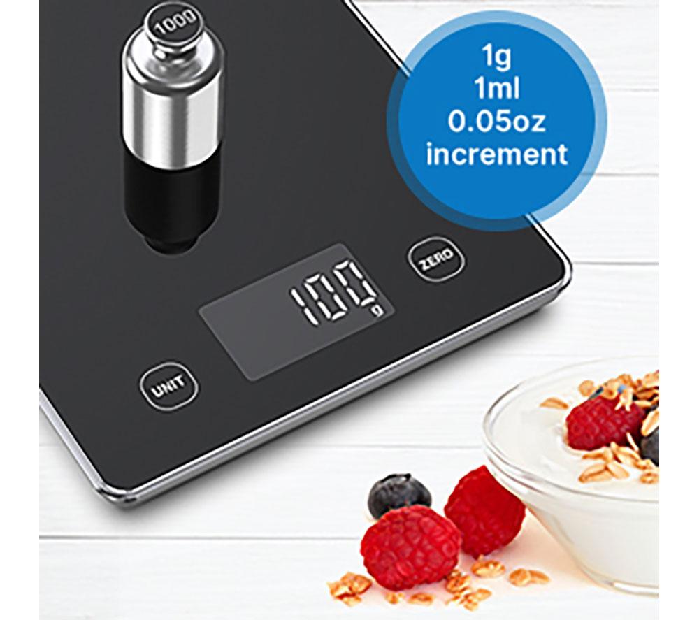 RENPHO Calibra 1 Smart Nutrition Scales - Black image number 7 of 9