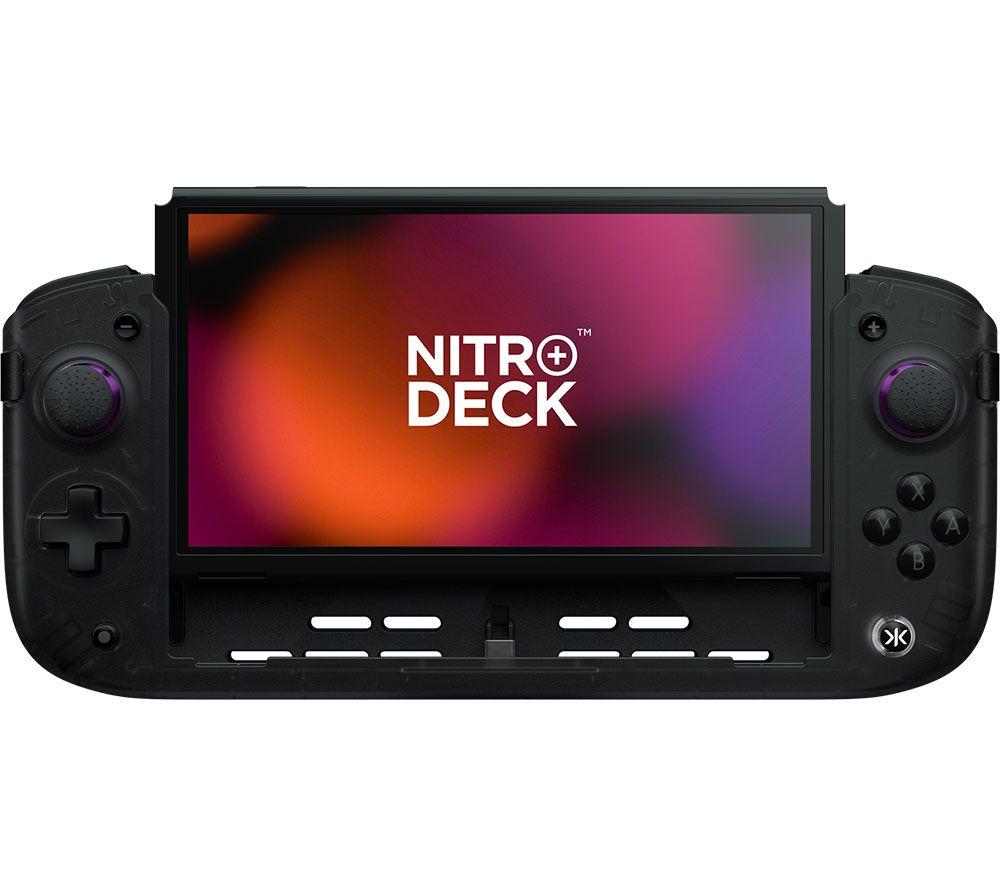 CRKD Nitro Deck Wired Controller for Nintendo Switch - Smoked Black Edition