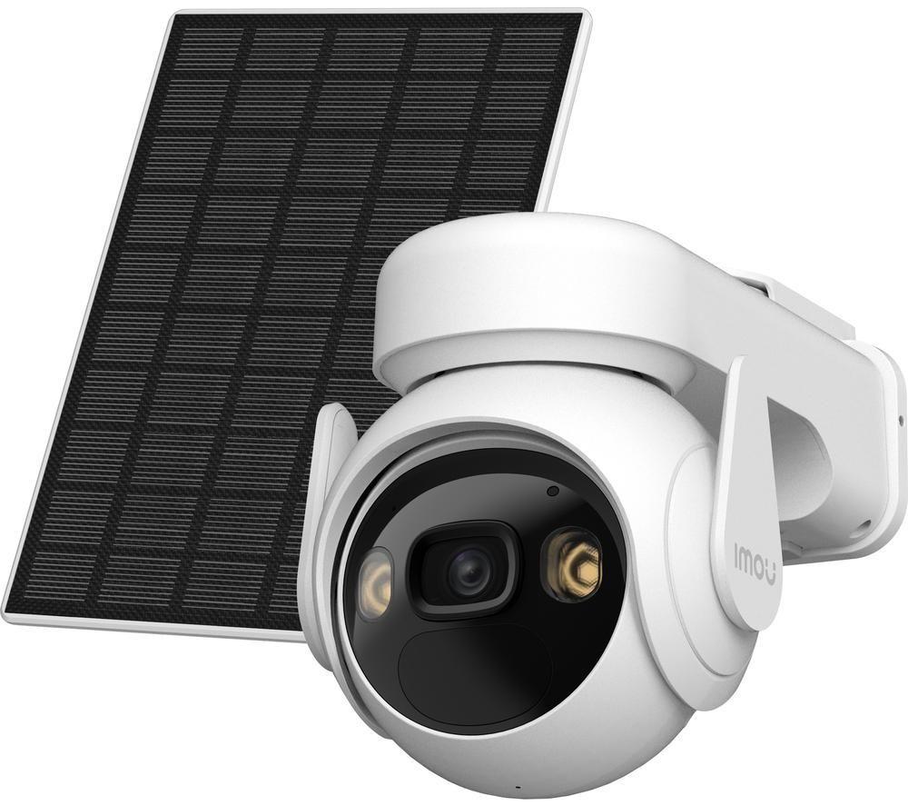 Imou Cell Pt Lite Quad Hd Wifi Security Camera With Solar Panel, White