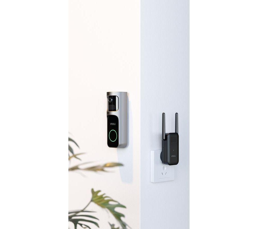 IMOU 2S 2K Quad HD Video Doorbell with Chime - Black image number 5 of 7