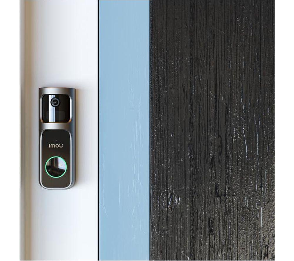 IMOU 2S 2K Quad HD Video Doorbell with Chime - Black image number 6 of 7