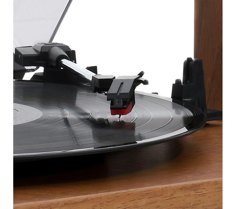 VICTROLA Montauk VM-135 Belt Drive Bluetooth Turntable - Oak image number 2 of 4