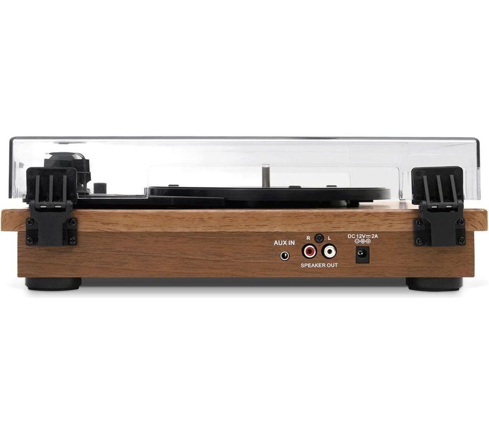 VICTROLA Montauk VM-135 Belt Drive Bluetooth Turntable - Oak image number 4 of 4