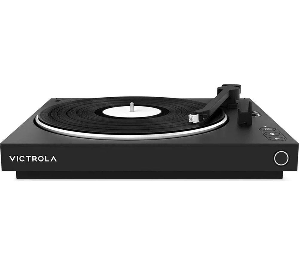 VICTROLA Automatic VPT-800 Belt Drive Bluetooth Turntable - Black image number 6 of 10