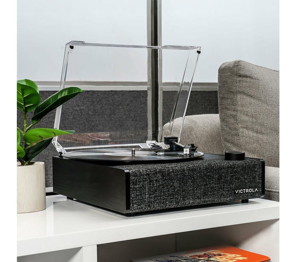 VICTROLA Eastwood II VTA-74 Belt Drive Bluetooth Turntable - Black image number 2 of 2
