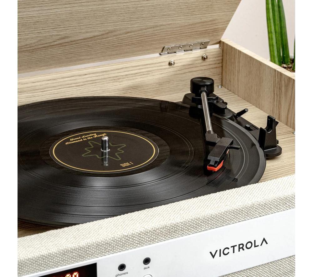 VICTROLA Century VTA-820SB Belt Drive Bluetooth Music Centre - Natural image number 3 of 4