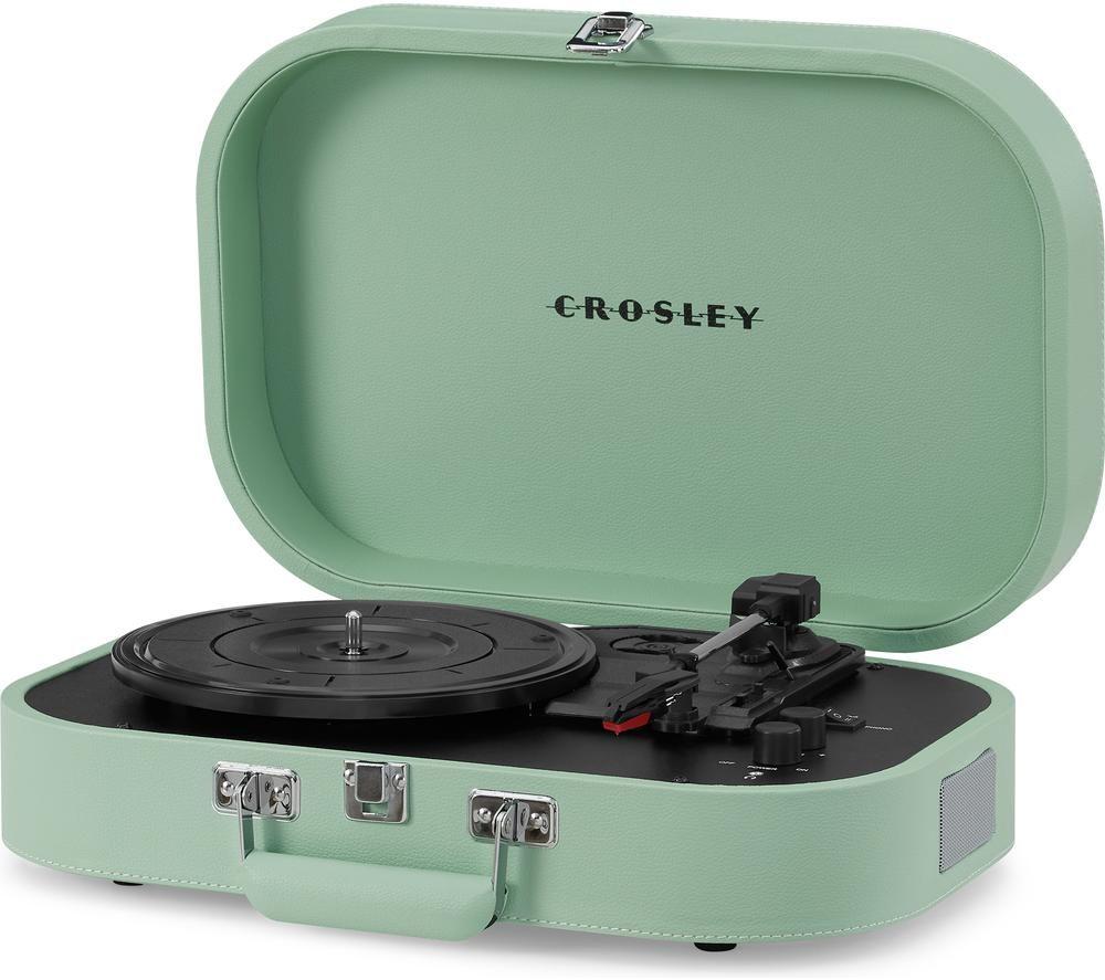 CROSLEY Discovery Belt Drive Bluetooth Turntable - Seafoam image number 2 of 7