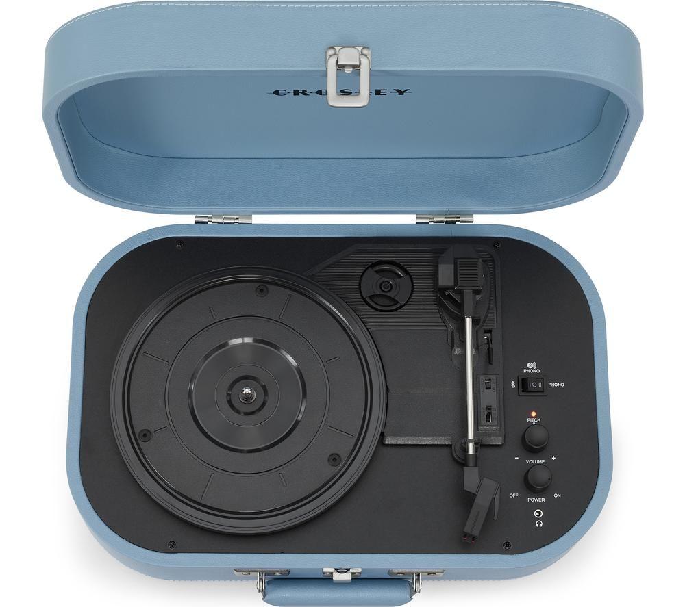 CROSLEY Discovery Belt Drive Bluetooth Turntable - Glacier image number 3 of 6
