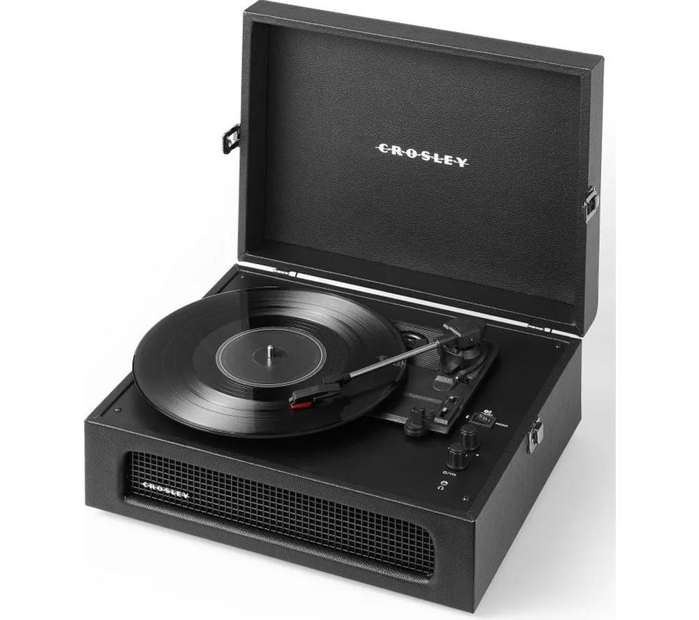 CROSLEY Voyager Belt Drive Bluetooth Turntable - Black image number 2 of 6