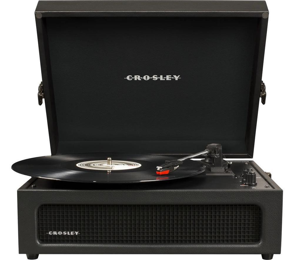 CROSLEY Voyager Belt Drive Bluetooth Turntable - Black image number 6 of 6