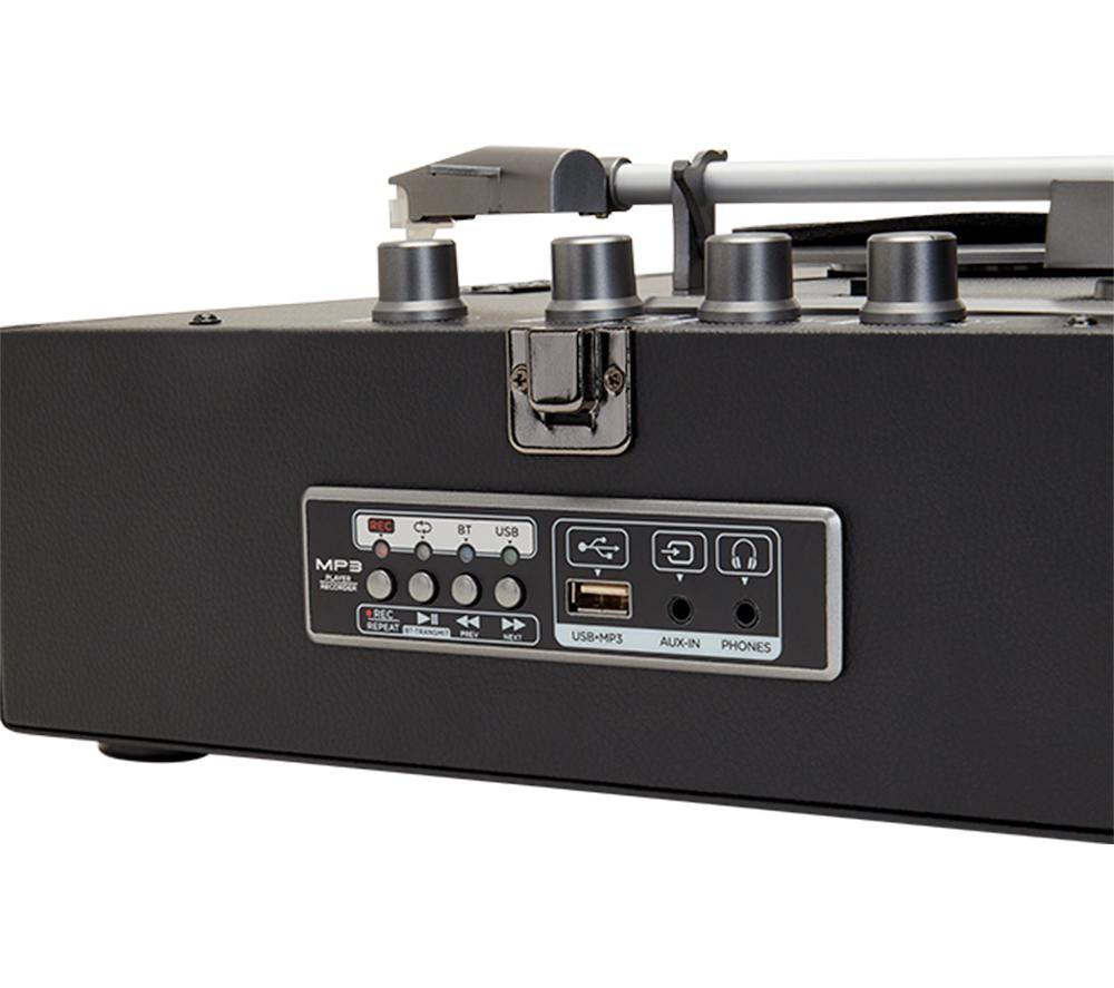 AIWA VPX-1971BK Belt Drive Bluetooth Turntable - Black image number 6 of 6