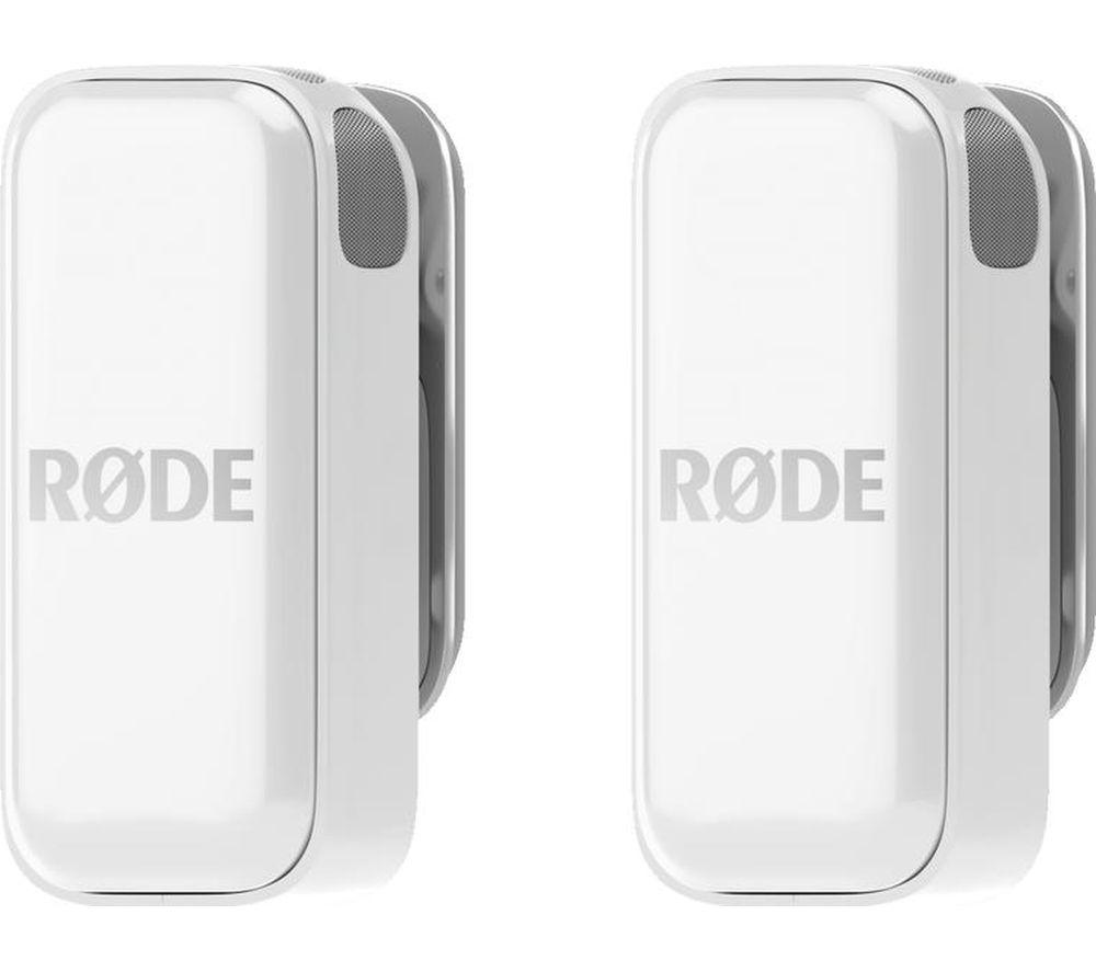 Buy RODE Wireless Micro Lightning Microphone System - White | Currys
