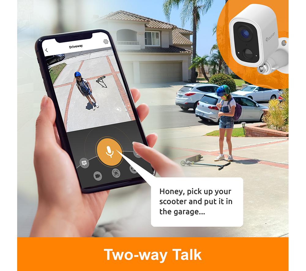 TOUCAN Quad HD Wireless Security Camera S4 - White image number 6 of 8