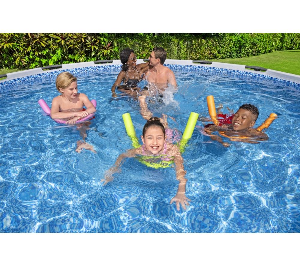 BESTWAY 15ft x 48" Steel Pro Frame BW56438GB-23 Round Swimming Pool - Grey image number 6 of 14
