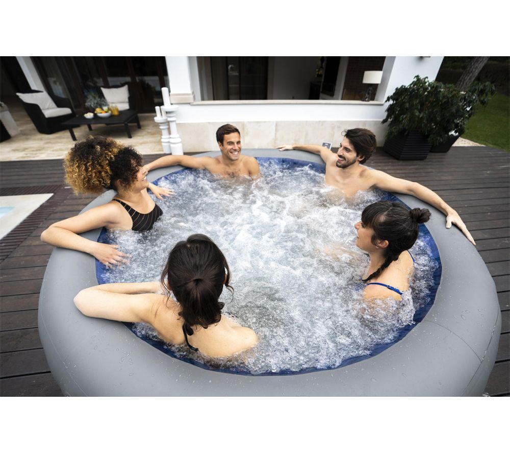 LAY-Z-SPA Santorini HydroJet Pro Inflatable Hot Tub image number 5 of 7