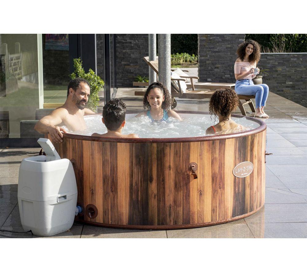 LAY-Z-SPA Helsinki AirJet Smart Inflatable Hot Tub image number 3 of 5