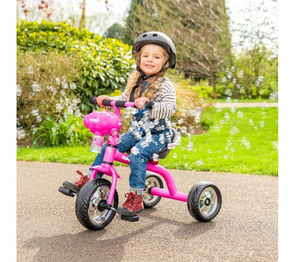 XOOTZ Bubble Go Trike Kids' Tricycle - Pink image number 5 of 6
