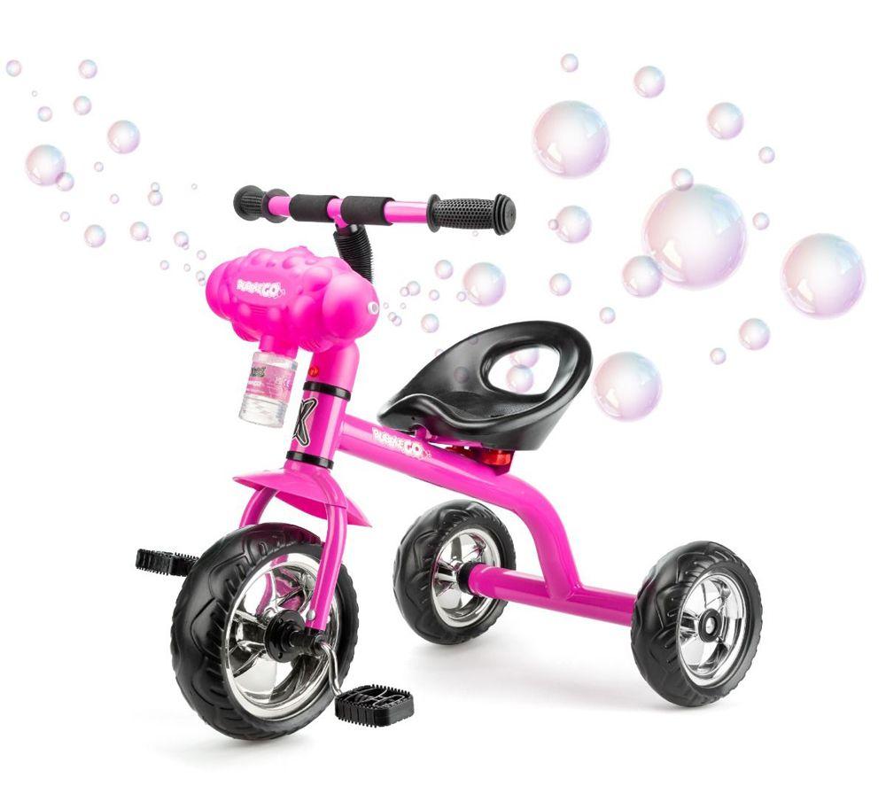 XOOTZ Bubble Go Trike Kids' Tricycle - Pink image number 6 of 6