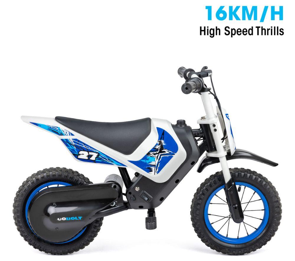 XOOTZ Cobolt Electric Ride-On Bike - White image number 6 of 9