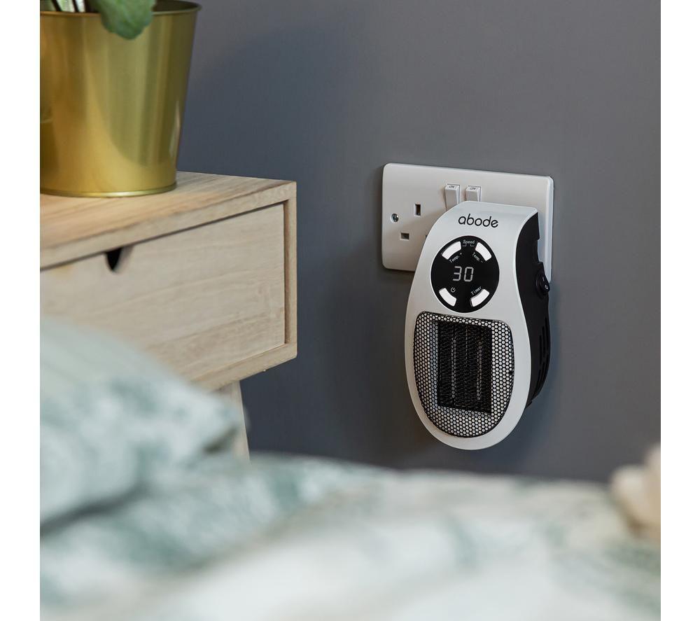 ABODE APH1001 Portable Plug-in Heater - White image number 3 of 3