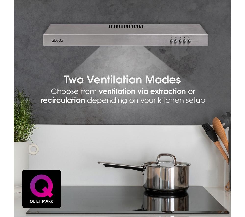 ABODE A60VSRCH0B1SS Visor Cooker Hood - Stainless Steel image number 4 of 12