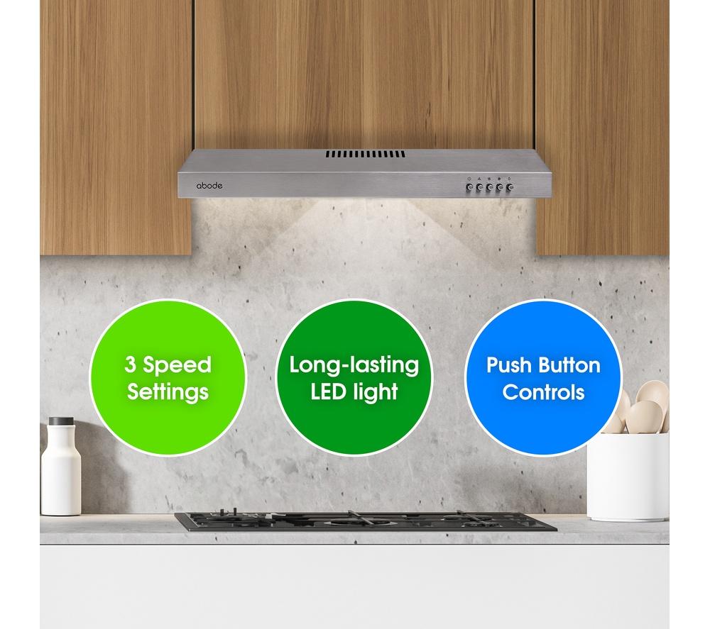 ABODE A60VSRCH0B1SS Visor Cooker Hood - Stainless Steel image number 7 of 12