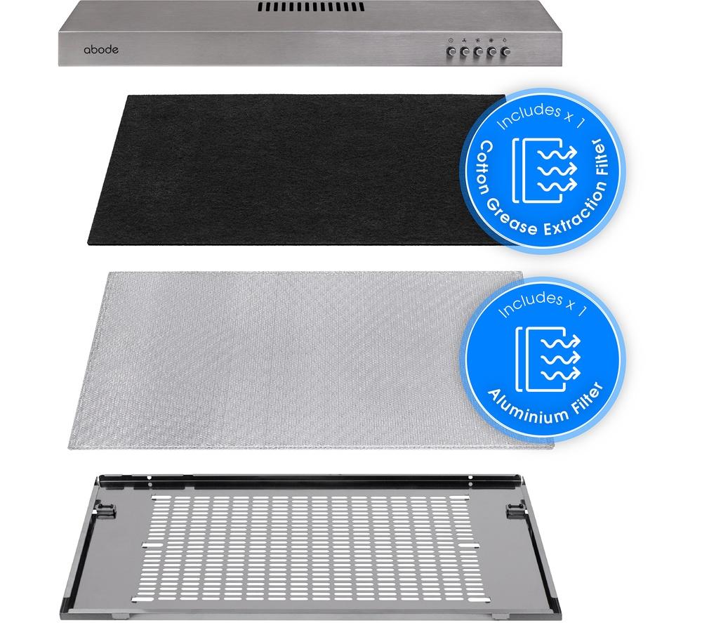 ABODE A60VSRCH0B1SS Visor Cooker Hood - Stainless Steel image number 10 of 12