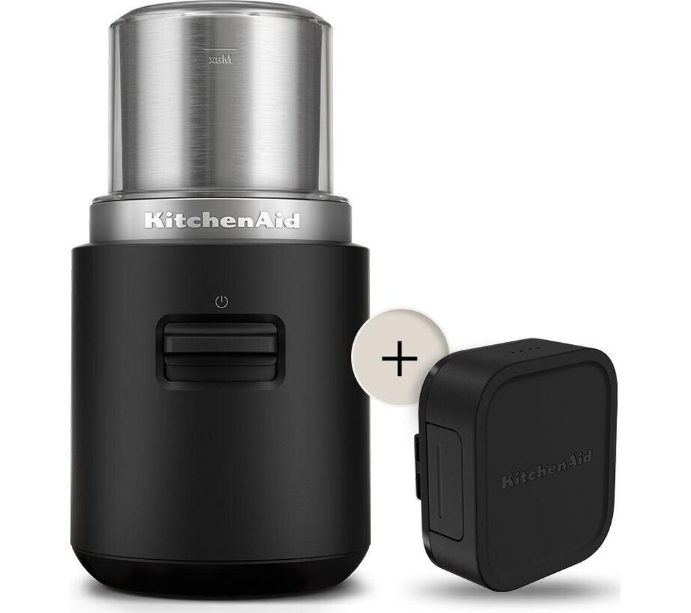 KITCHENAID 5KBGR111BM Cordless Coffee Grinder - Black