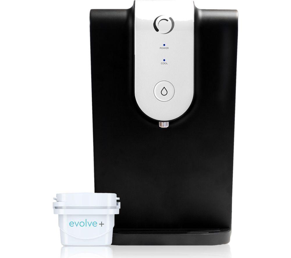 AQUA OPTIMA Lumi WC0112 Chilled Filtered Water Dispenser - Black & Silver