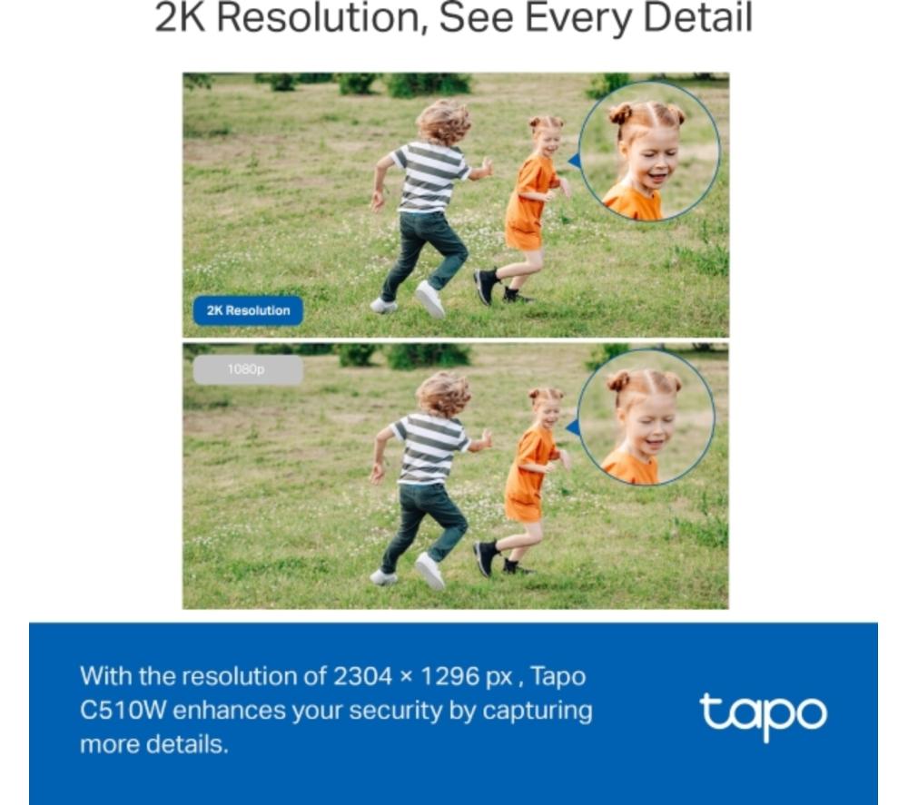 TP-LINK Tapo C510W 2K WiFi Security Camera image number 7 of 11
