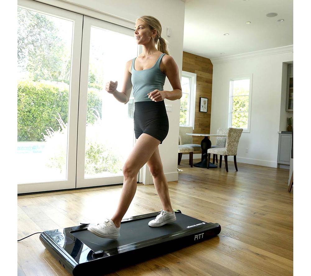 NEW IMAGE FITT Mill Smart Bluetooth Treadmill & Walking Pad - Grey image number 6 of 18