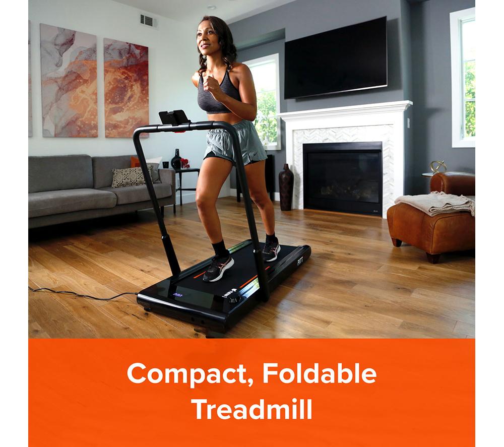 NEW IMAGE FITT Mill Smart Bluetooth Treadmill & Walking Pad - Grey image number 8 of 18